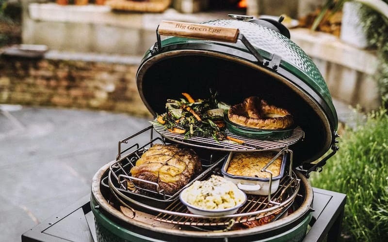 Green Egg BBQ Grill