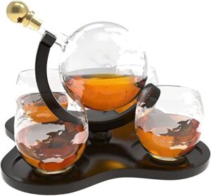 Chef’s Star Whiskey Decanter Set for Men