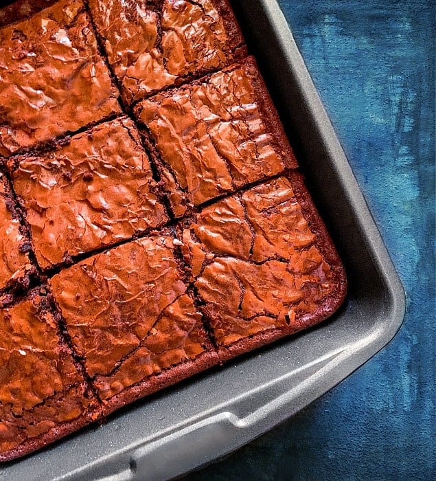 Bourbon-Smoked Chocolate Brownies