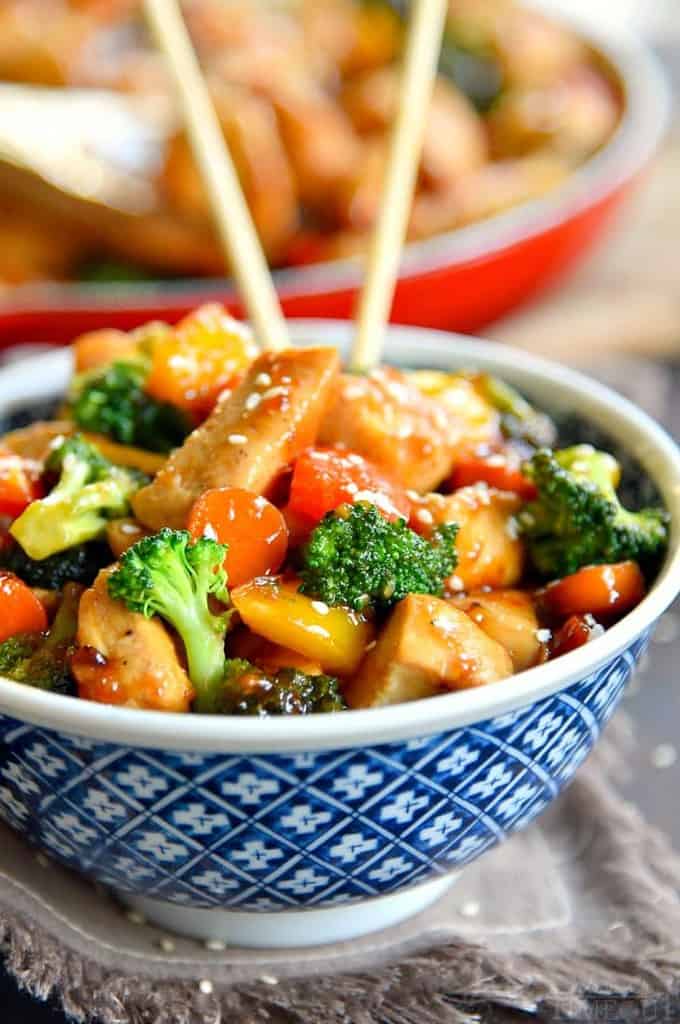 Chicken and Vegetable Stir Fry