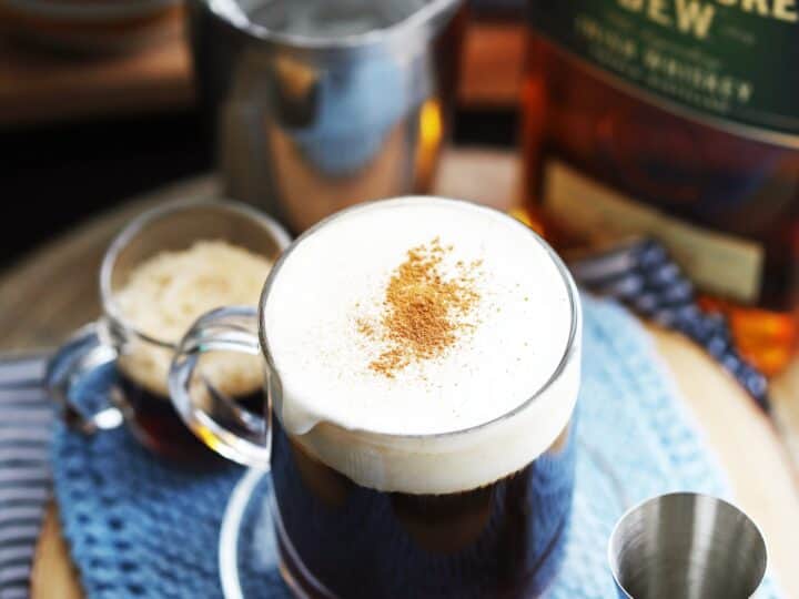 Maple Irish Coffee Cocktail