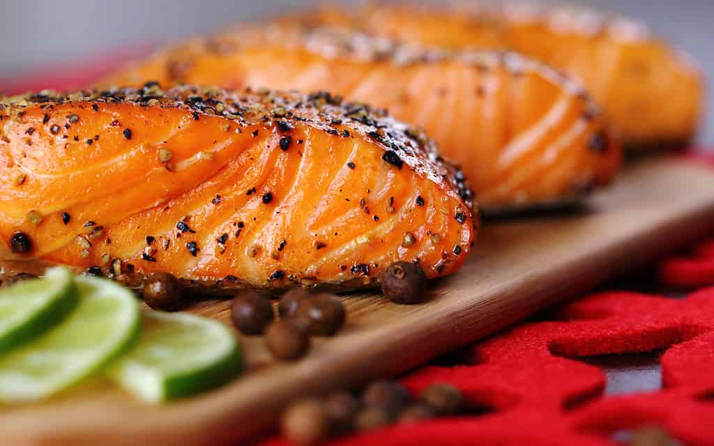 Bourbon-Soaked Smoked Salmon