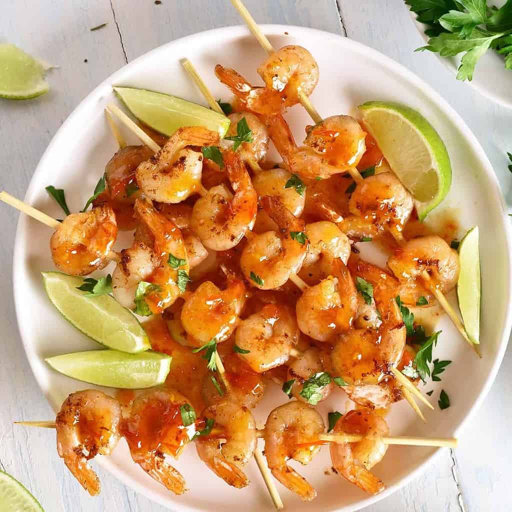 Cajun Shrimp Skewers: