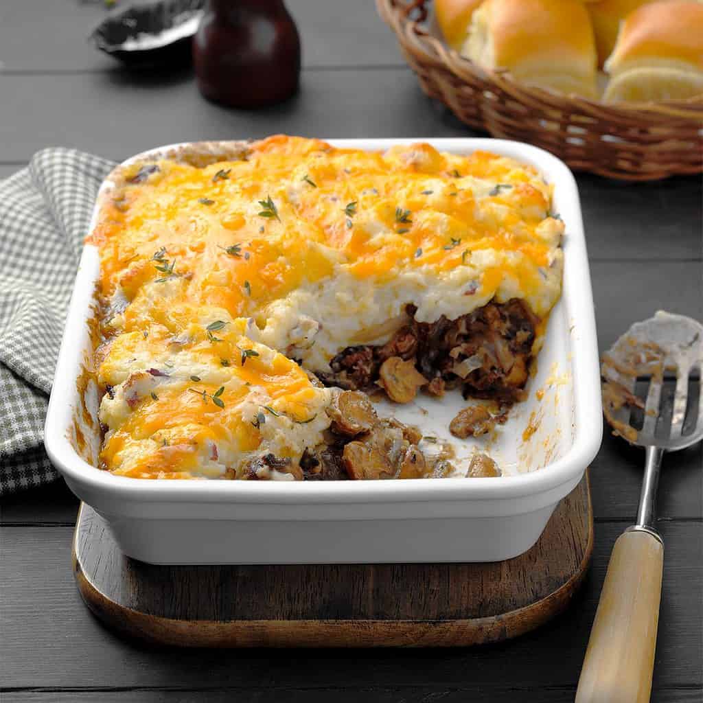 Veal and Mushroom Shepherd’s Pie