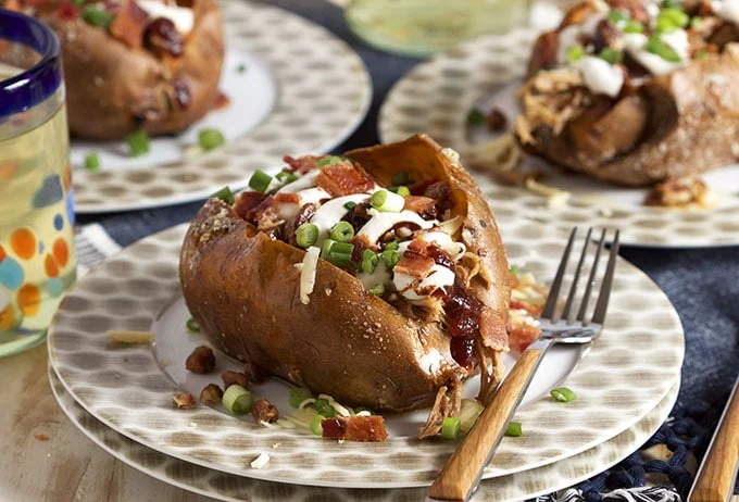 Pulled-Pork-Stuffed-Sweet-Potatoes