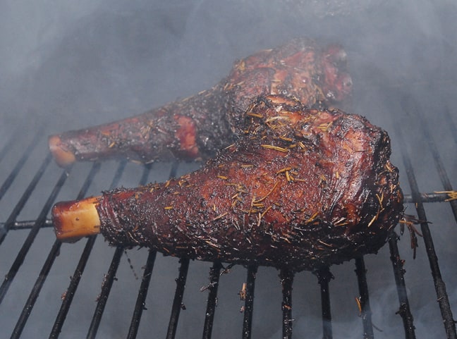 Smoked Lamb Shanks