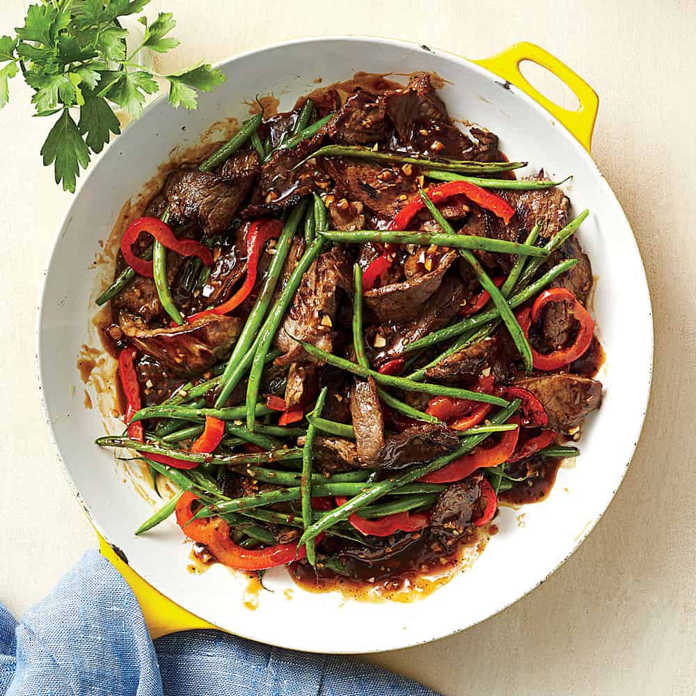 Veal and Green Bean Stir-Fry