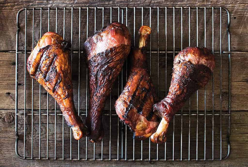 Applewood-Smoked Turkey Legs