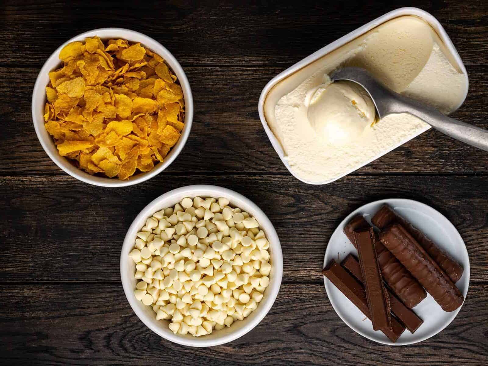 Fried Chicken Ice Cream ingredients