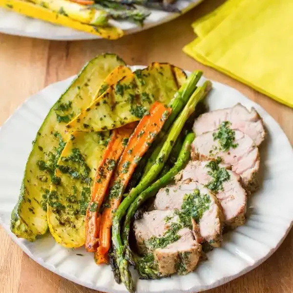 grilled-pork-loin-with-chimichurri-and-summer-vegetables
