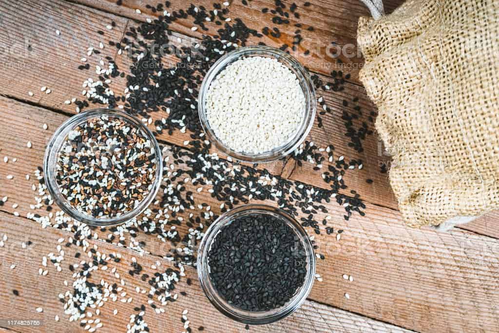 sesame seeds add in fried chicken ice cream