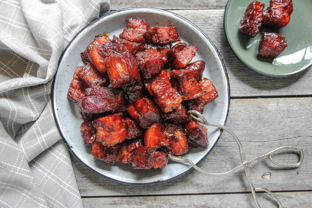 Brisket-Burnt-Ends cuts and serve