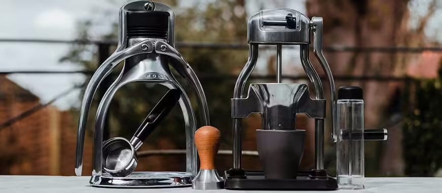 Alternatives to the E61 Group Head Lever Espresso Machines: Manual Espresso Makers: