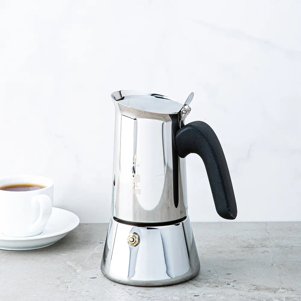 Stainless Steel Moka Pots: