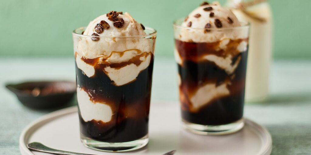 Affogato with Liqueur