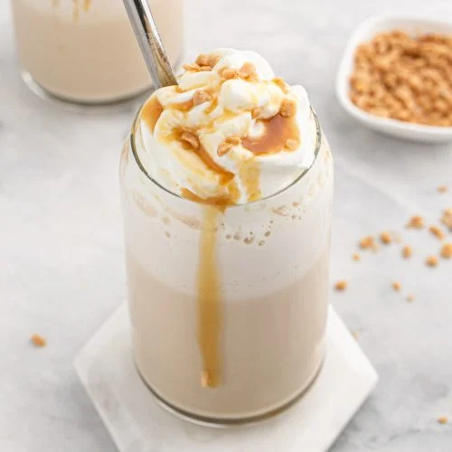 Gourmet Cappuccino Variations Caramel Crunch Cappuccino Recipe
