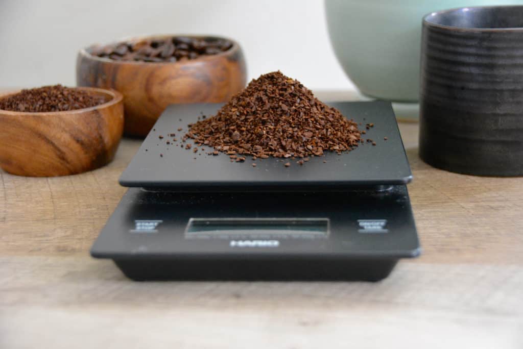 Digital Scales Coffee Ratios