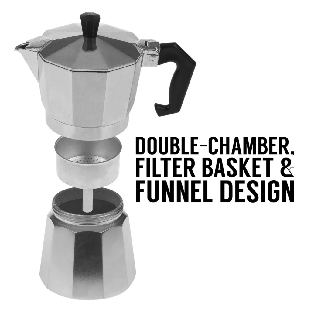 Key Features of the Double Chamber in Moka Pots