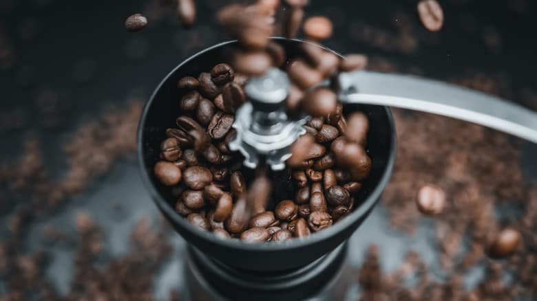 The Grinding Coffee