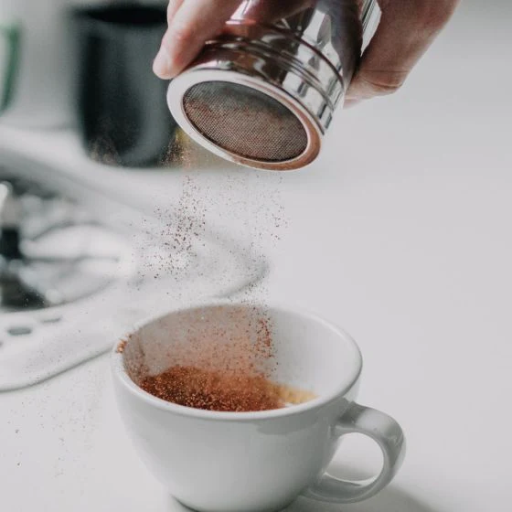 What is Coffee Dusting