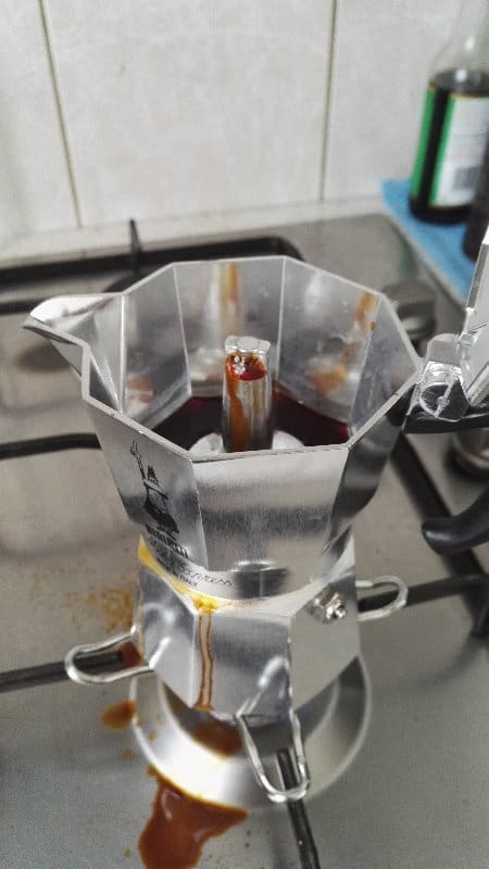 Moka Pot Overheating