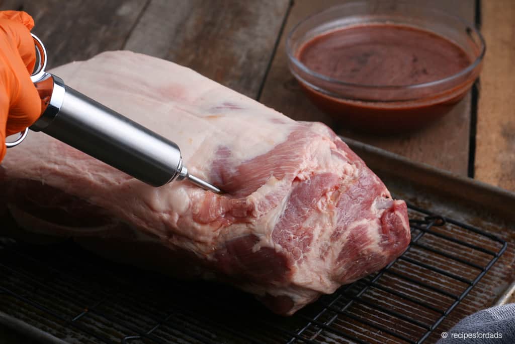 Brine or Inject for Moisture:  in smoking pork butt