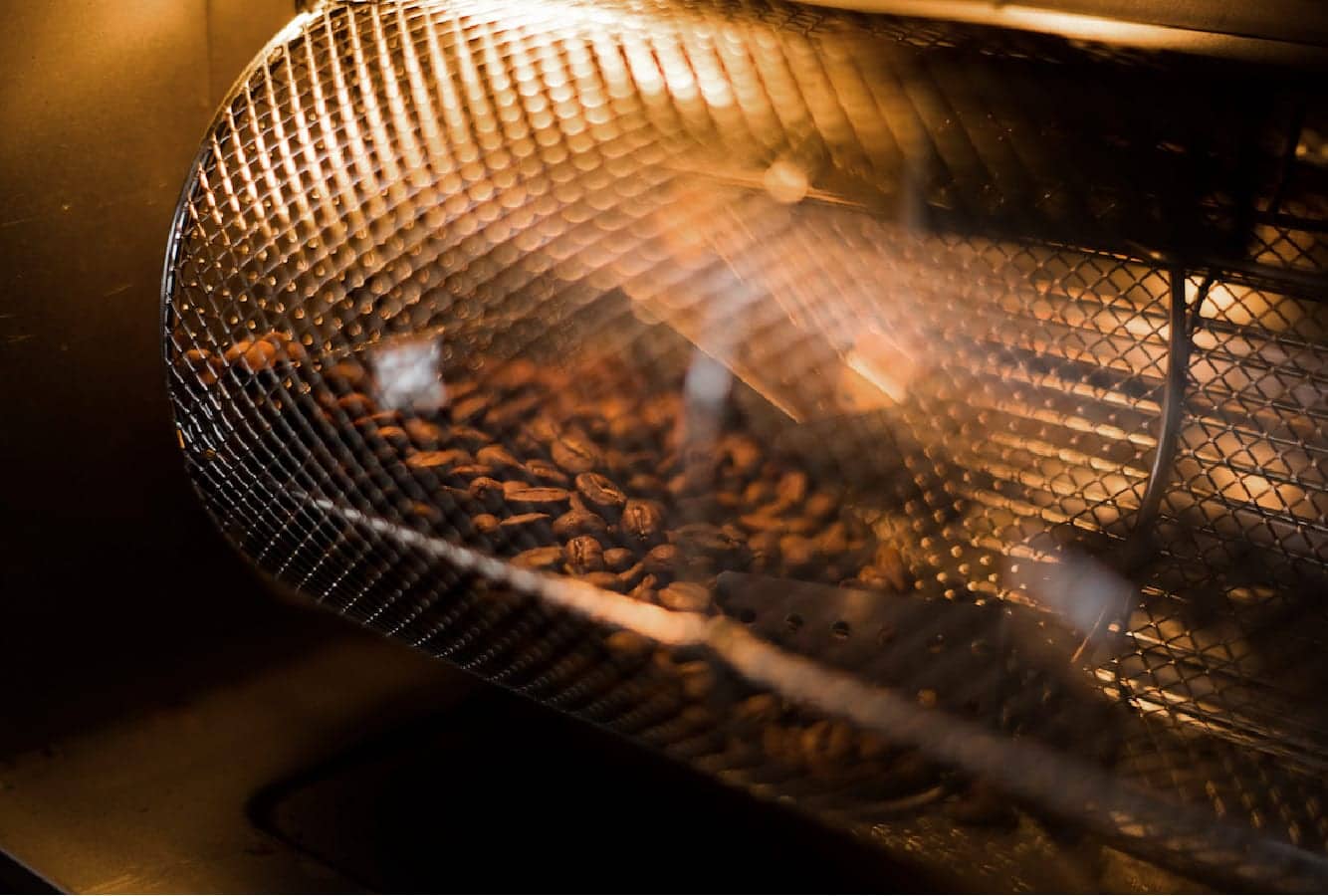 Airflow and Drum Speed in roasting coffee beans