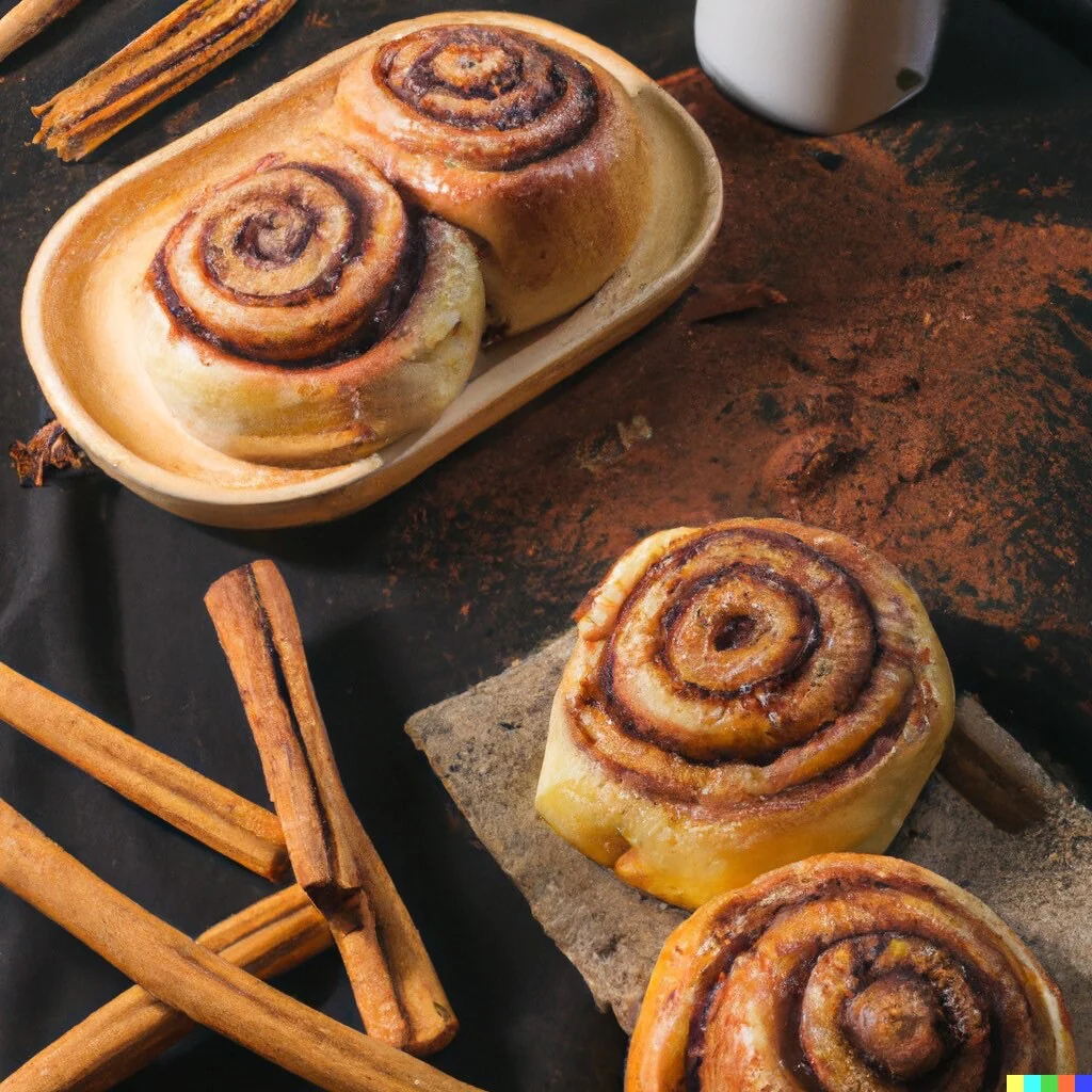 bake some cinnamon rolls 