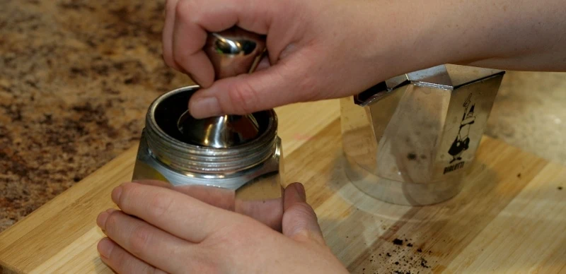 What is Moka Pot Tamping?