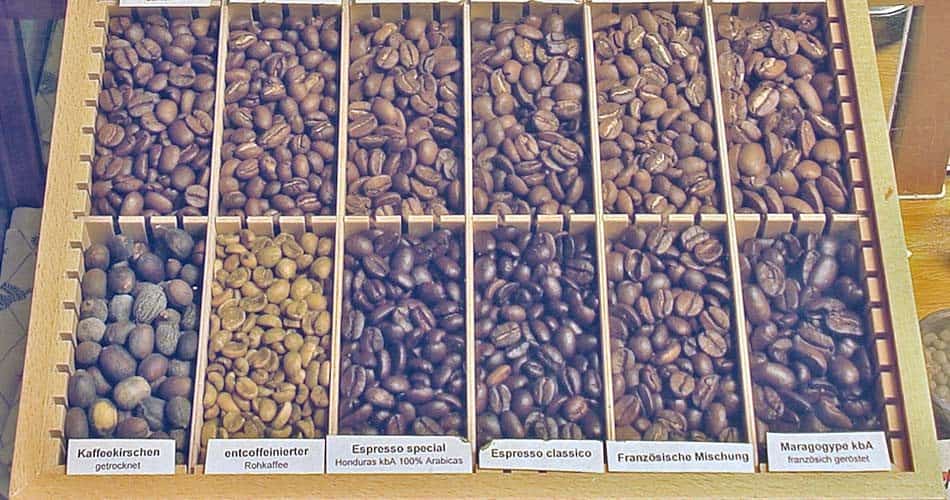 single-origin varieties of coffee beans
