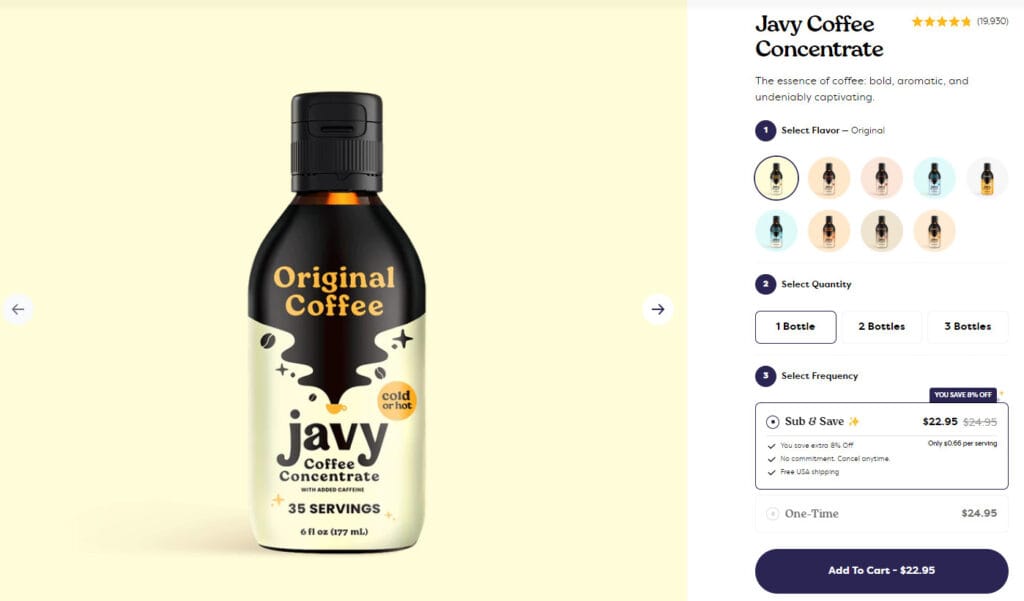 javy coffee Coffee Concentrates