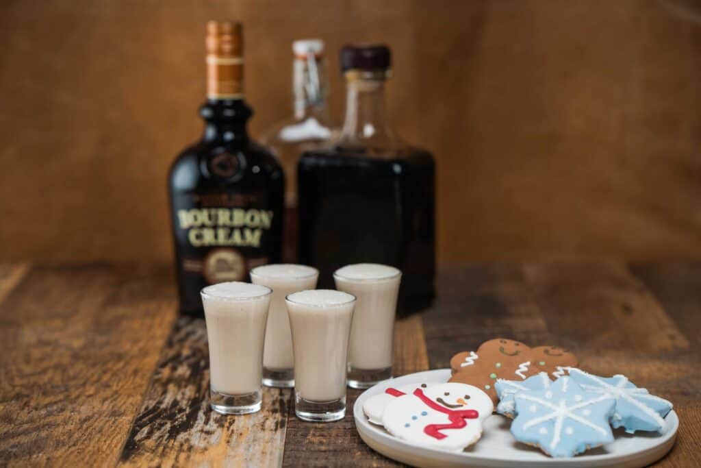 Bourbon Cream Christmas Drink