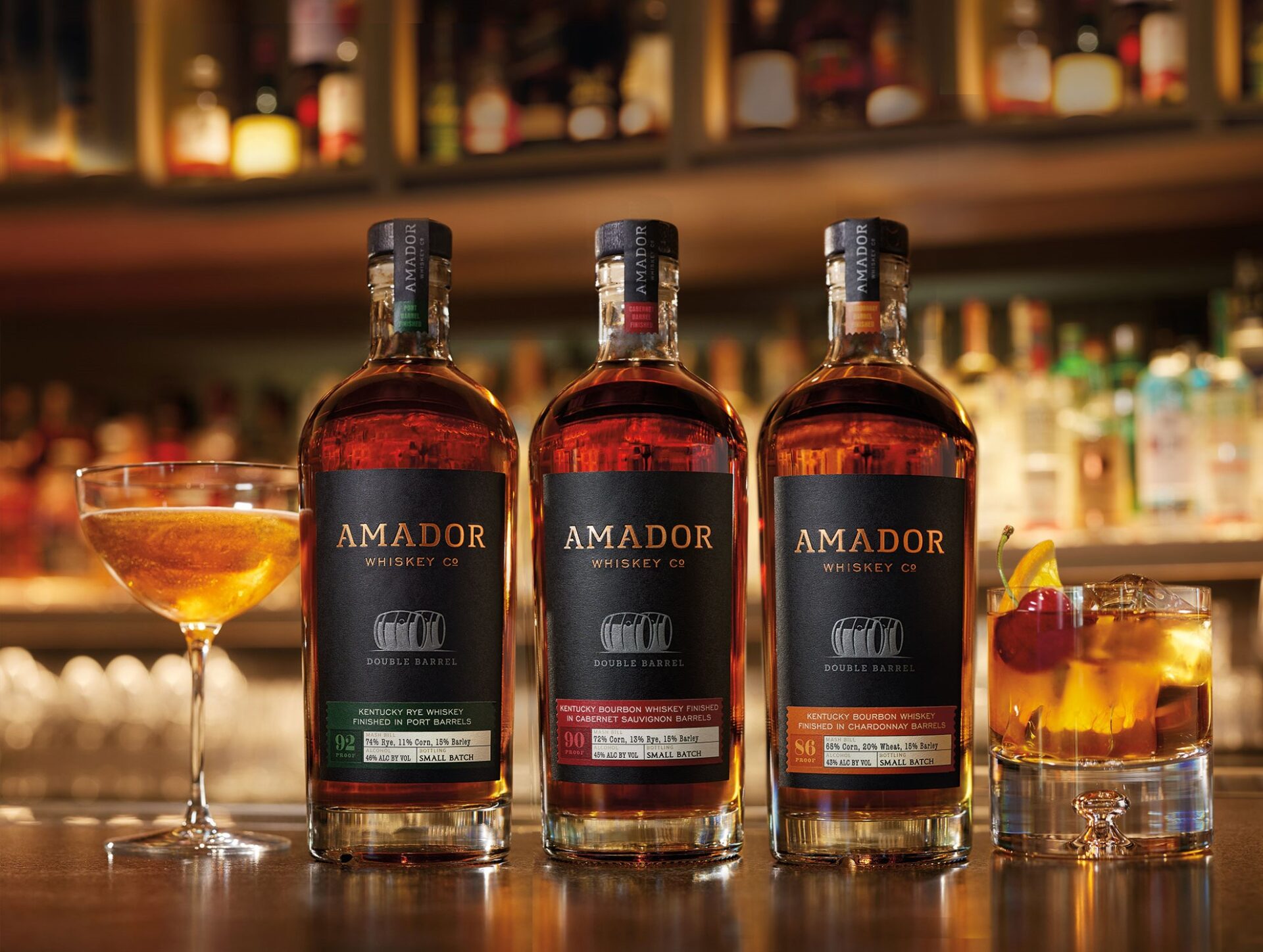 Amador Double Barrel Bourbon Whiskey