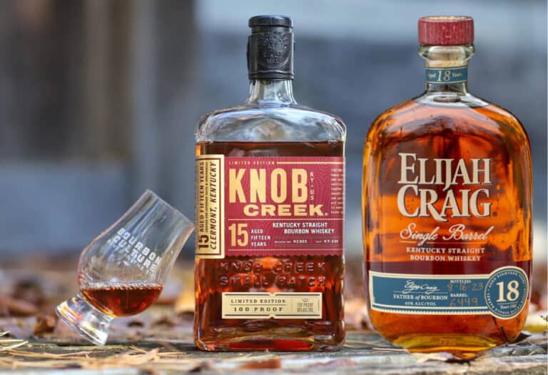 What is Better Rated Bourbon Elijah Craig vs Knob Creek