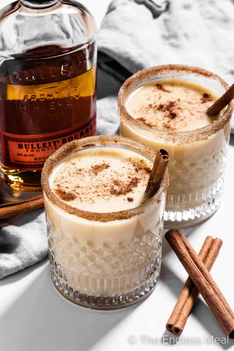 How Much Bourbon to Put in Eggnog