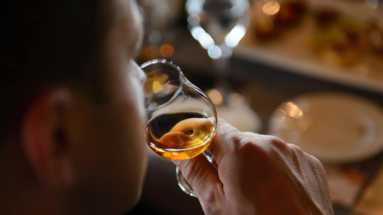 smelling Bourbon