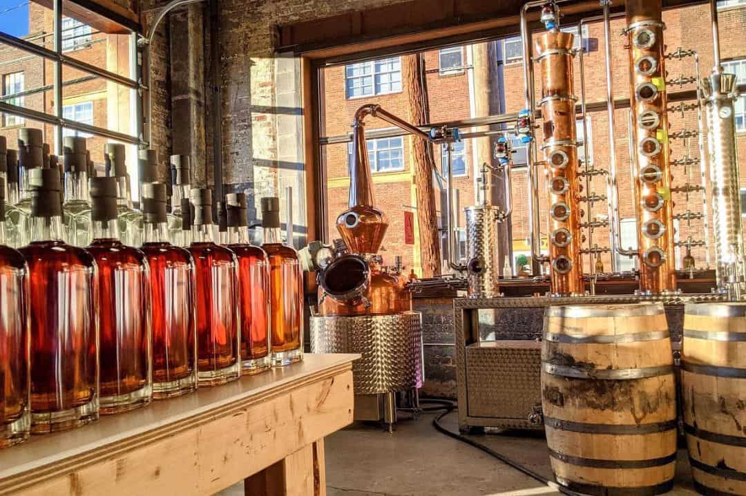 Modern Methods Distillation in Texas Whiskey
