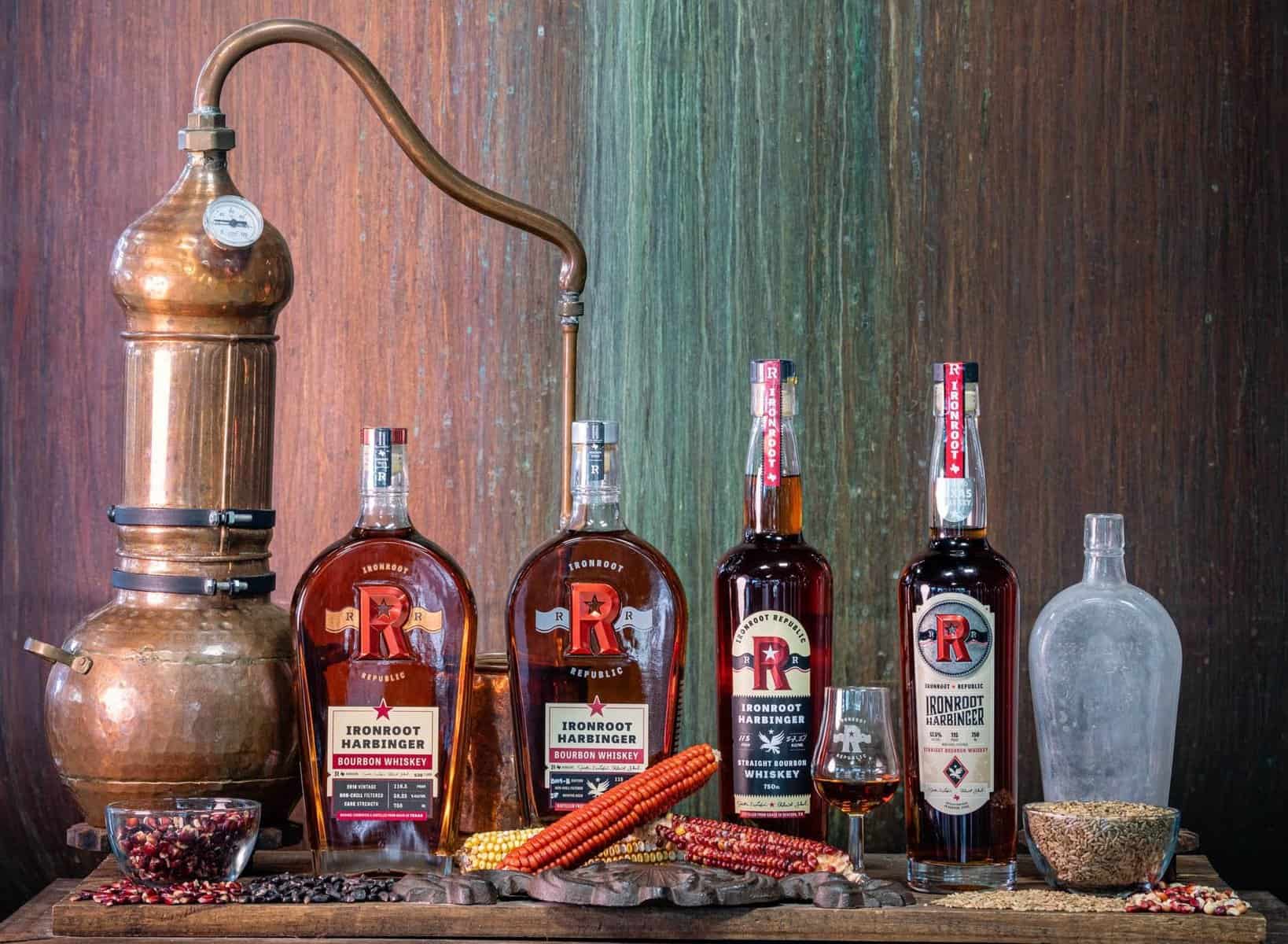 Texas Bourbon Ironroot Republic Distillery