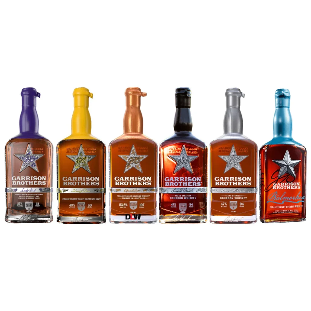 Garrison Brothers offers several varieties of their Lady Bird Straight Bourbon
